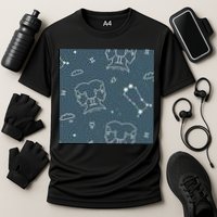 Gemini Zodiac Astrology Cooling Performance Crew T-Shirt
