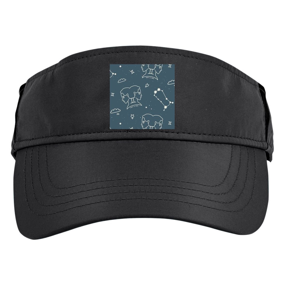 Gemini Zodiac Astrology Adult Drive Performance Visor