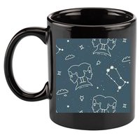 Gemini Zodiac Astrology 11oz C Handle Ceramic Mug