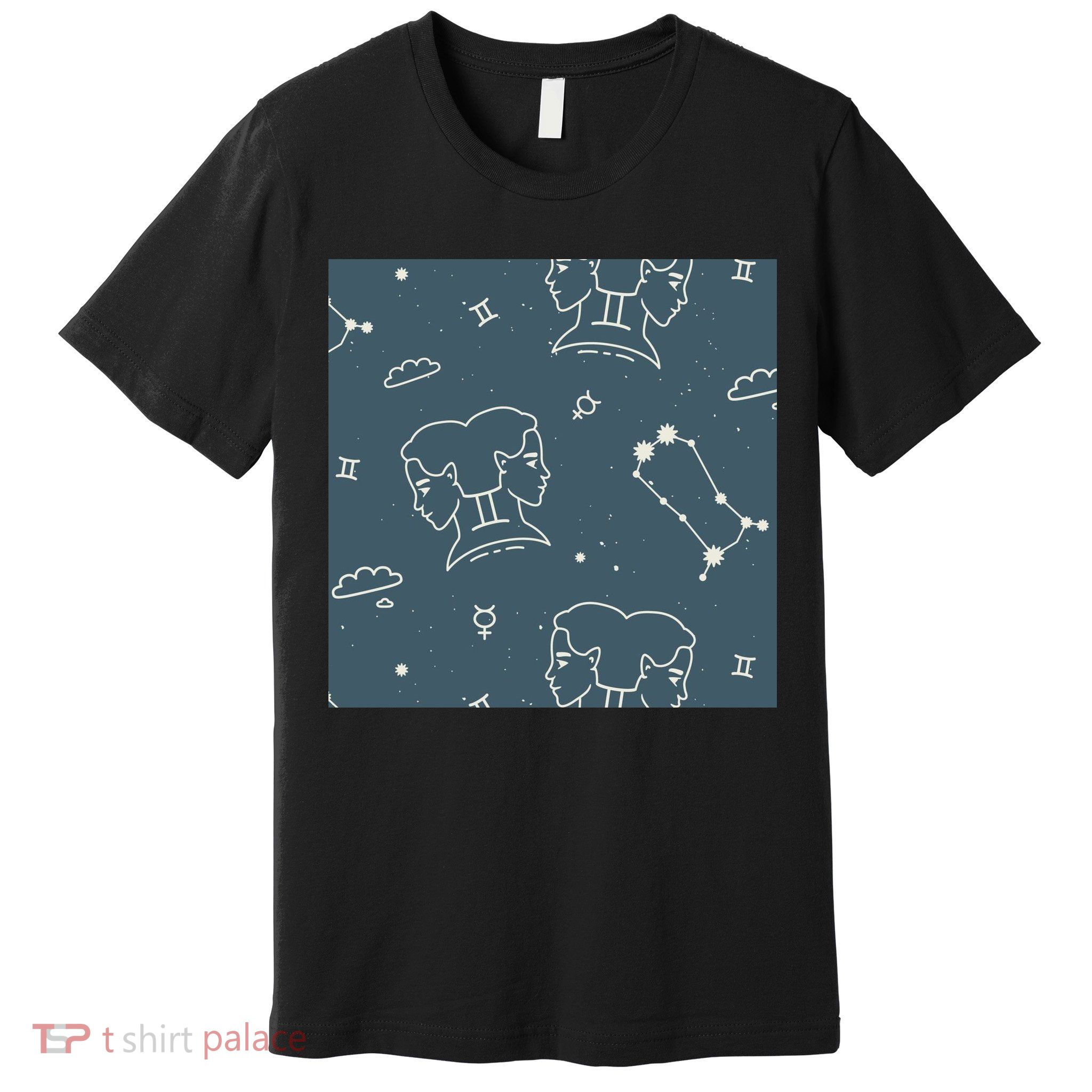 Gemini Zodiac Astrology Premium T-Shirt