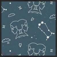 Gemini Zodiac Astrology Trucker Hat
