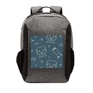 Gemini Zodiac Astrology Vector Backpack