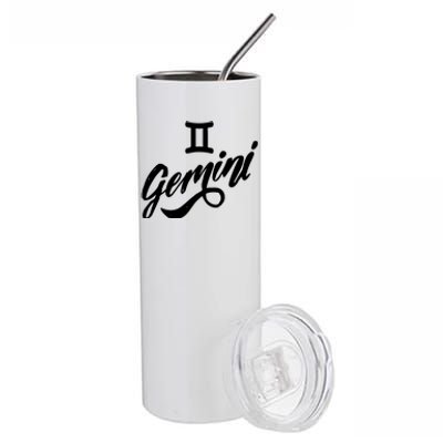 Gemini Zodiac Funny Stainless Steel Tumbler