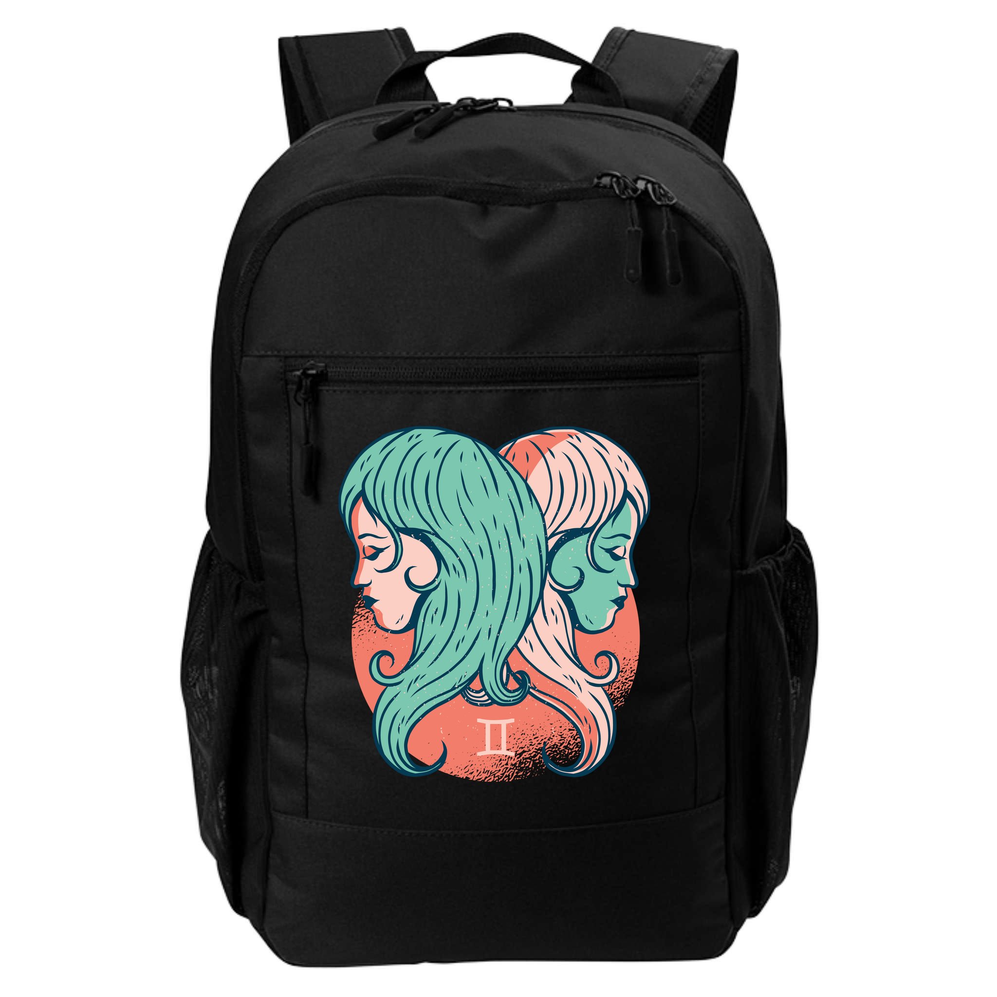 Gemini Zodiac Girl 1 Backpack