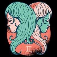 Gemini Zodiac Girl 1 16 in Basic Backpack