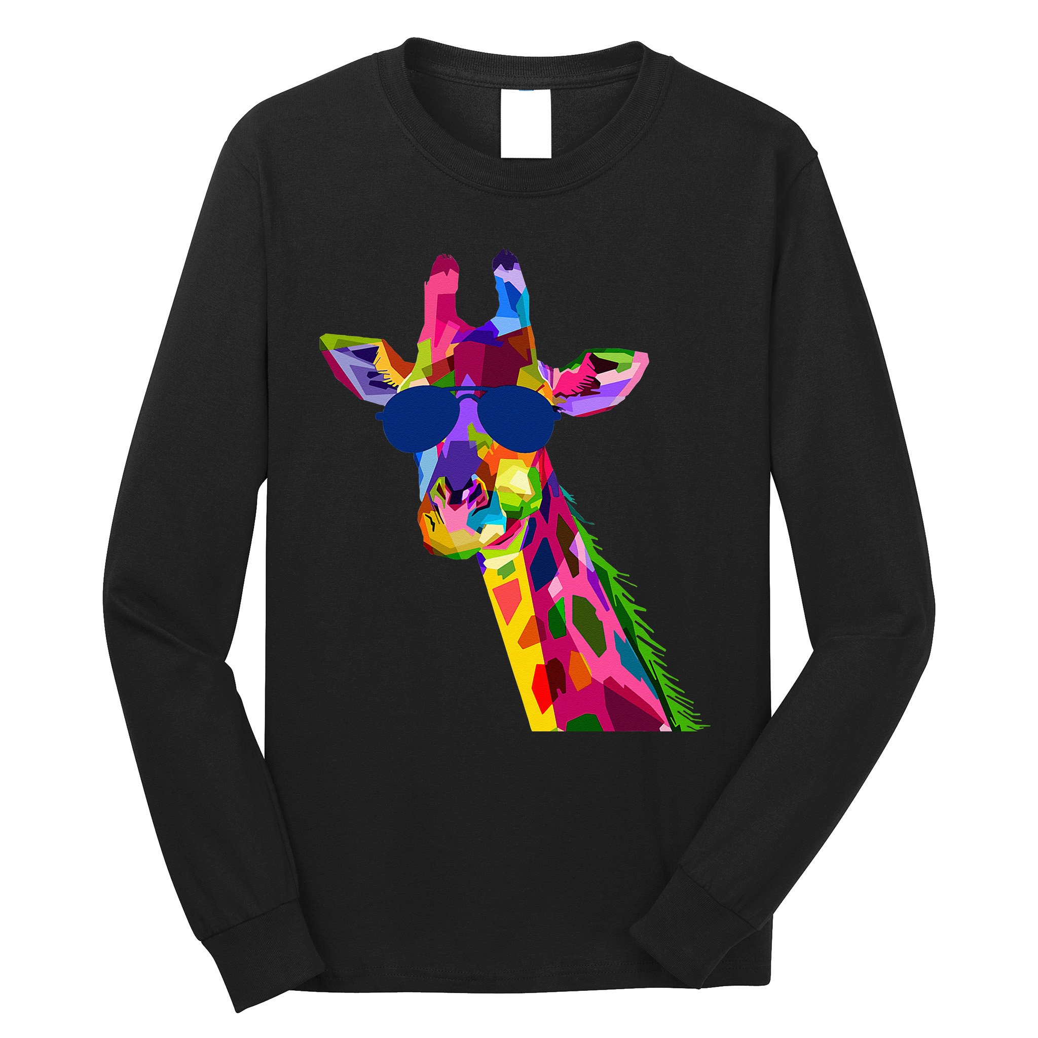 Giraffe Zoo Keeper Safari Animal Giraffe Long Sleeve Shirt