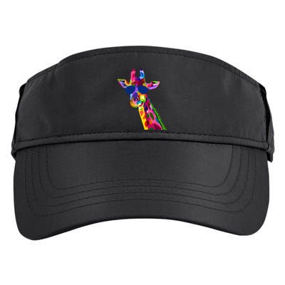 Giraffe Zoo Keeper Safari Animal Giraffe Adult Drive Performance Visor