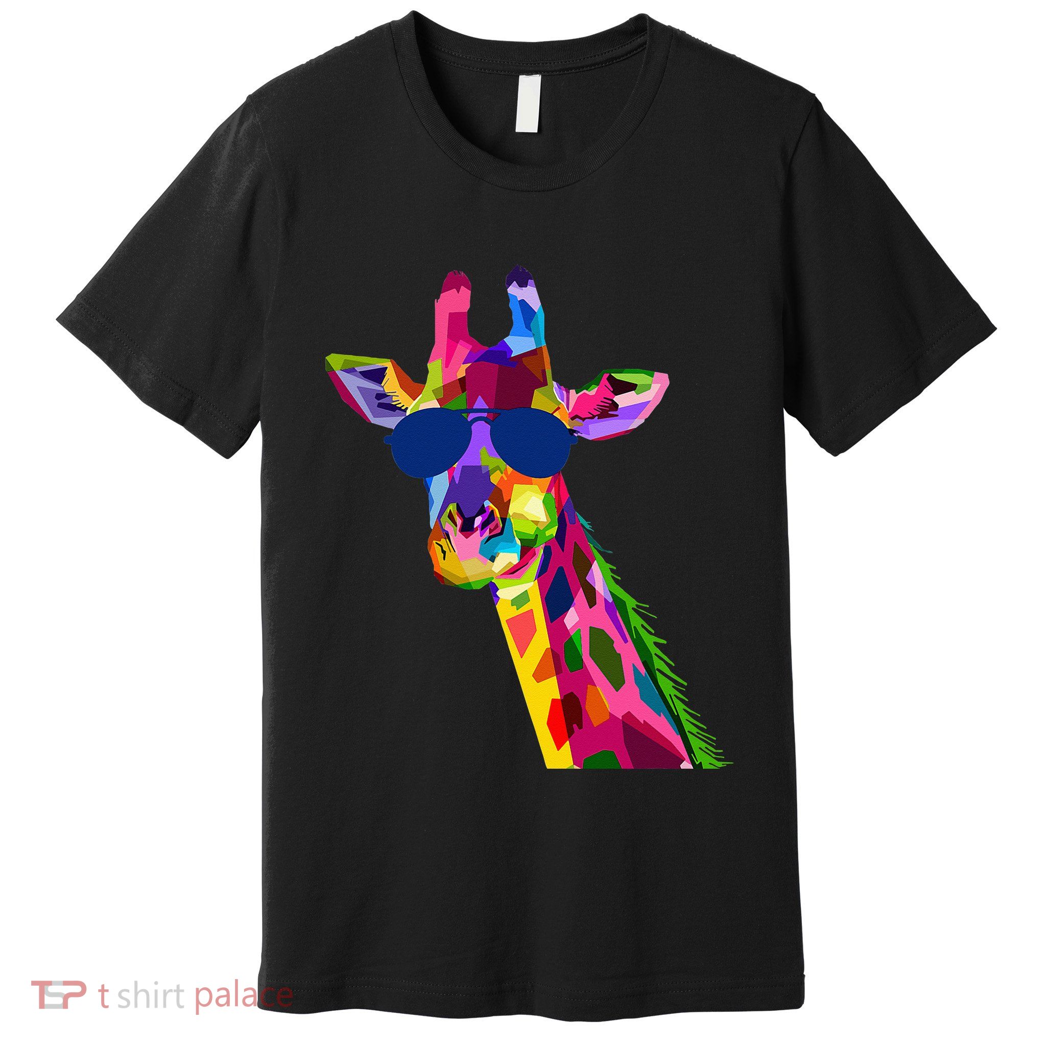 Giraffe Zoo Keeper Safari Animal Giraffe Premium T-Shirt