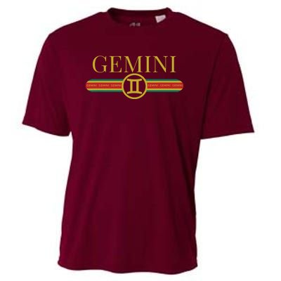 Gemini Zodiac Sign Astrology Horoscope Fashion Cooling Performance Crew T-Shirt