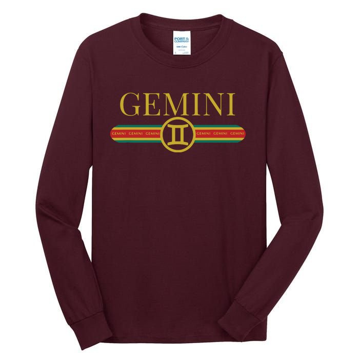 Gemini Zodiac Sign Astrology Horoscope Fashion Tall Long Sleeve T-Shirt