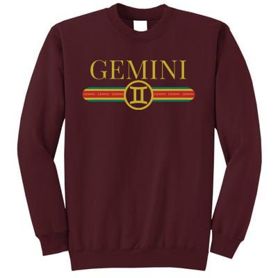 Gemini Zodiac Sign Astrology Horoscope Fashion Tall Sweatshirt