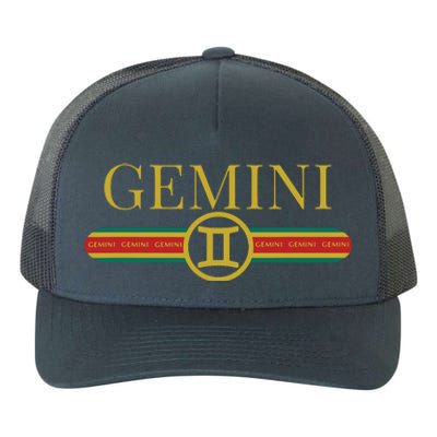 Gemini Zodiac Sign Astrology Horoscope Fashion Yupoong Adult 5-Panel Trucker Hat