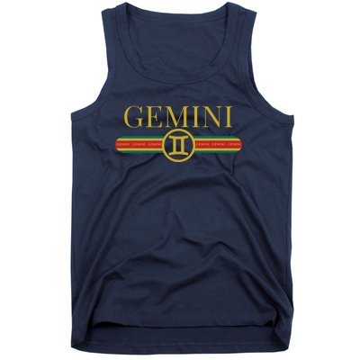 Gemini Zodiac Sign Astrology Horoscope Fashion Tank Top