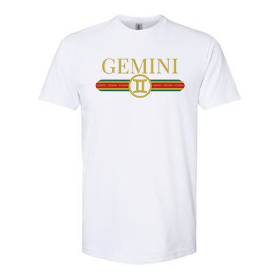 Gemini Zodiac Sign Astrology Horoscope Fashion Softstyle CVC T-Shirt