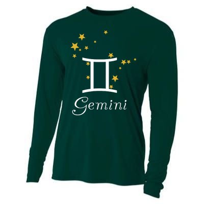 Gemini Zodiac Sign Constellation Stars Astrology Gemini Cooling Performance Long Sleeve Crew