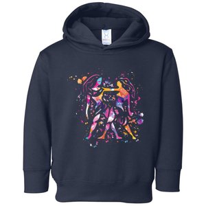 Gemini Zodiac Sign Astrology Toddler Hoodie