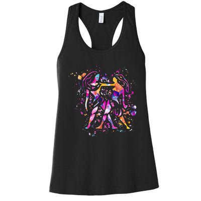 Gemini - Zodiac Sign - Astrology Women's Racerback Tank