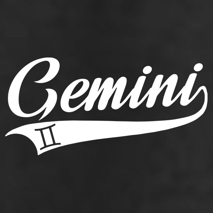 Gemini Zodiac Sign Horoscope Throwback Design Classic Beanie