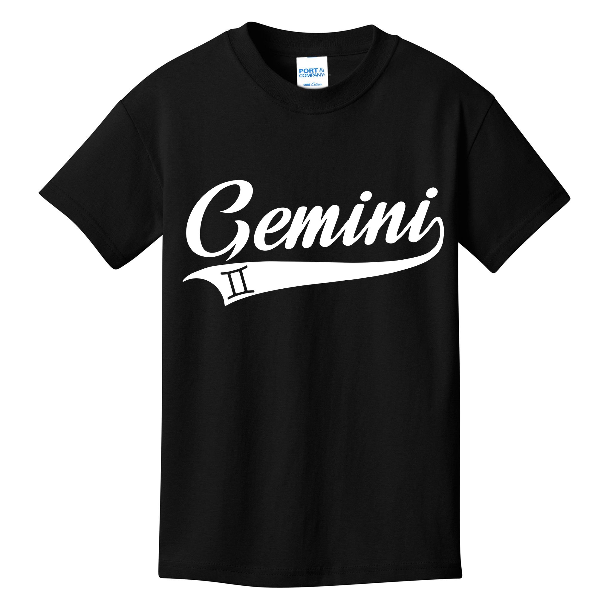 Gemini Zodiac Sign Horoscope Throwback Design Classic Kids T-Shirt