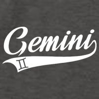 Gemini Zodiac Sign Horoscope Throwback Design Classic Vector Backpack