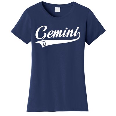 Gemini Zodiac Sign Horoscope Throwback Design Classic Women's T-Shirt