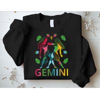 Gemini Zodiac Spring Gemini Birthday Sweatshirt
