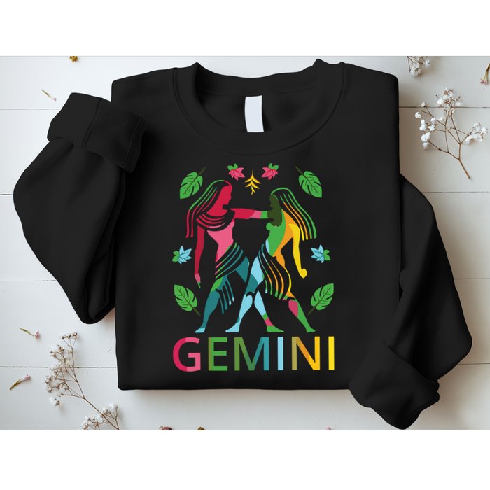 Gemini Zodiac Spring Gemini Birthday Sweatshirt
