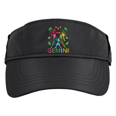 Gemini Zodiac Spring Gemini Birthday Adult Drive Performance Visor