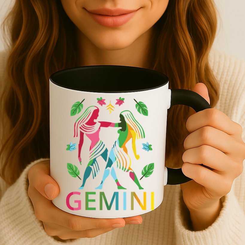 Gemini Zodiac Spring Gemini Birthday Mug