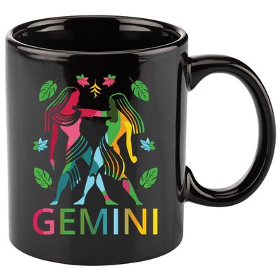 Gemini Zodiac Spring Gemini Birthday 11oz C Handle Ceramic Mug