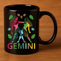 Gemini Zodiac Spring Gemini Birthday 11oz C Handle Ceramic Mug