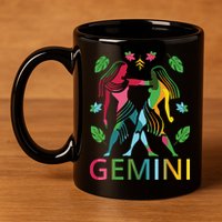 Gemini Zodiac Spring Gemini Birthday 11oz C Handle Ceramic Mug