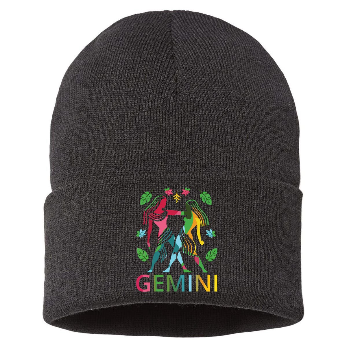Gemini Zodiac Spring Gemini Birthday Sustainable Knit Beanie