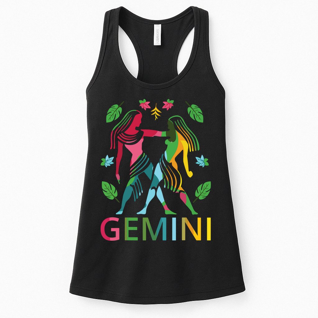 Gemini Zodiac Spring Gemini Birthday Womens Tank Top