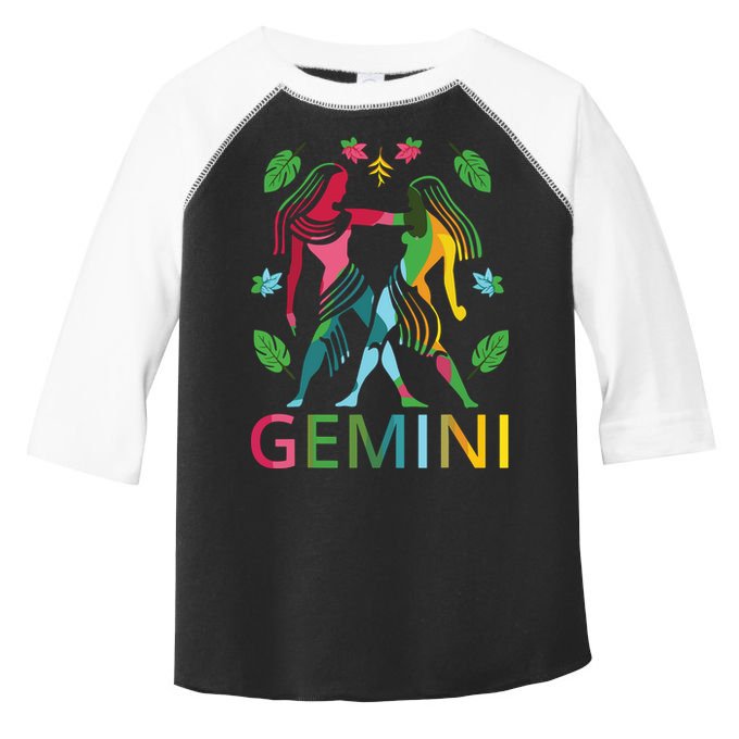 Gemini Zodiac Spring Gemini Birthday Toddler Fine Jersey T-Shirt