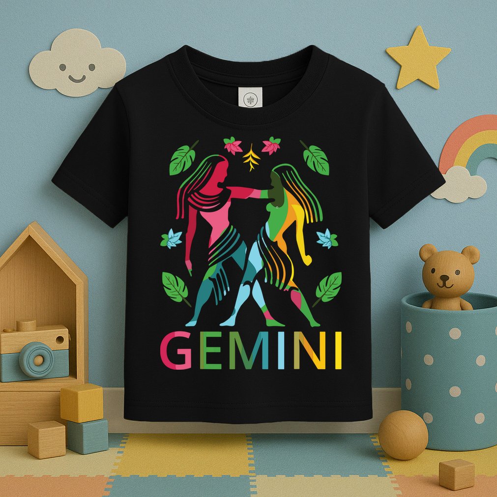 Gemini Zodiac Spring Gemini Birthday Toddler T-Shirt