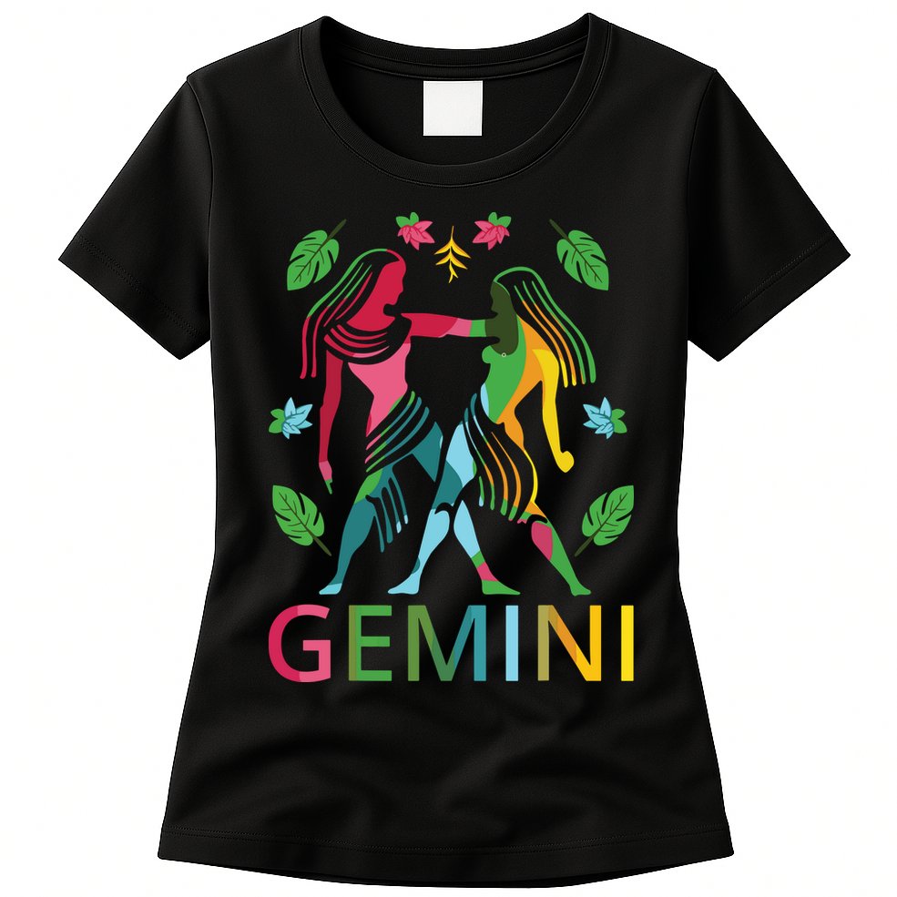 Gemini Zodiac Spring Gemini Birthday Womens T-Shirt
