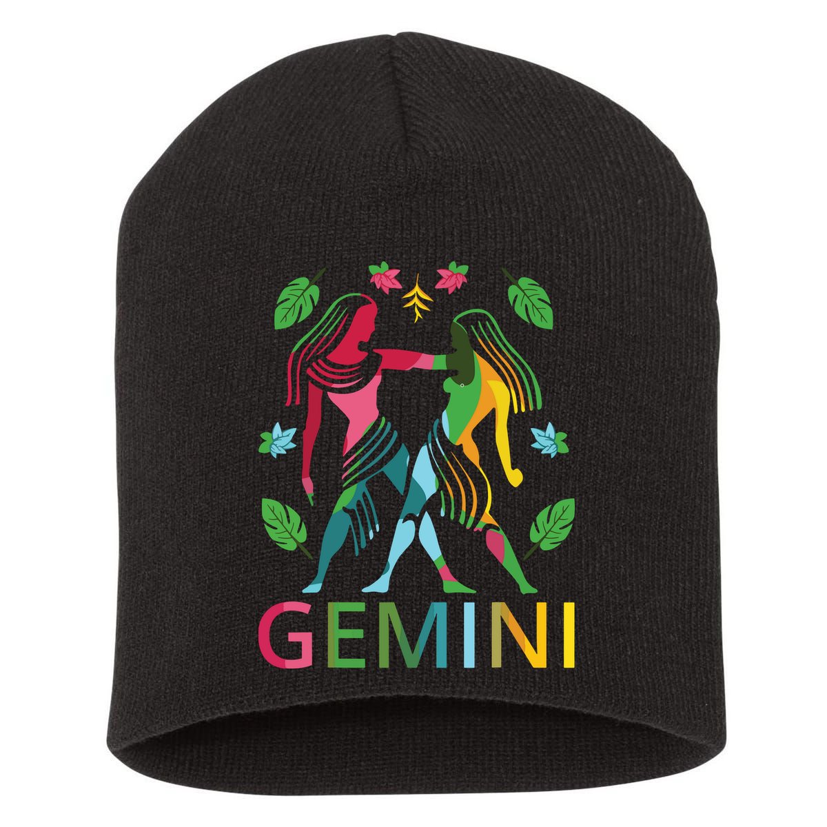 Gemini Zodiac Spring Gemini Birthday Short Acrylic Beanie