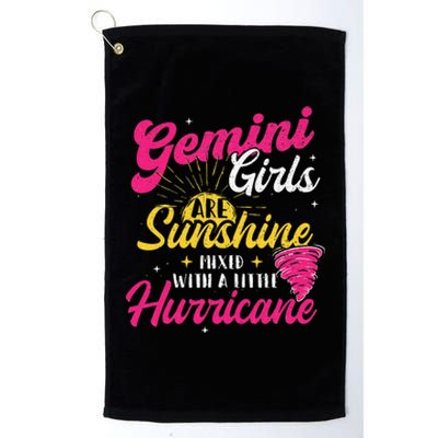 Gemini Zodiac Sign Horoscope Astrology Lover Platinum Collection Golf Towel