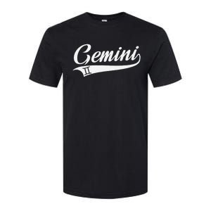 Gemini Zodiac Sign Horoscope Throwback Design Classic Softstyle CVC T-Shirt