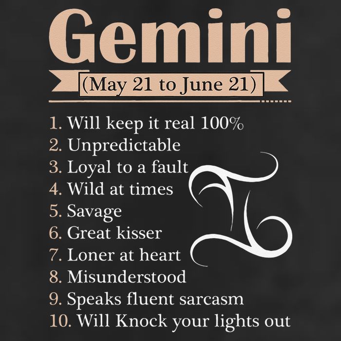 Gemini Zodiac Sign Astrology May June Birthday Hat