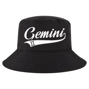 Gemini Zodiac Sign Horoscope Throwback Design Classic Cool Comfort Performance Bucket Hat