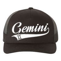 Gemini Zodiac Sign Horoscope Throwback Design Classic Yupoong Adult 5-Panel Trucker Hat