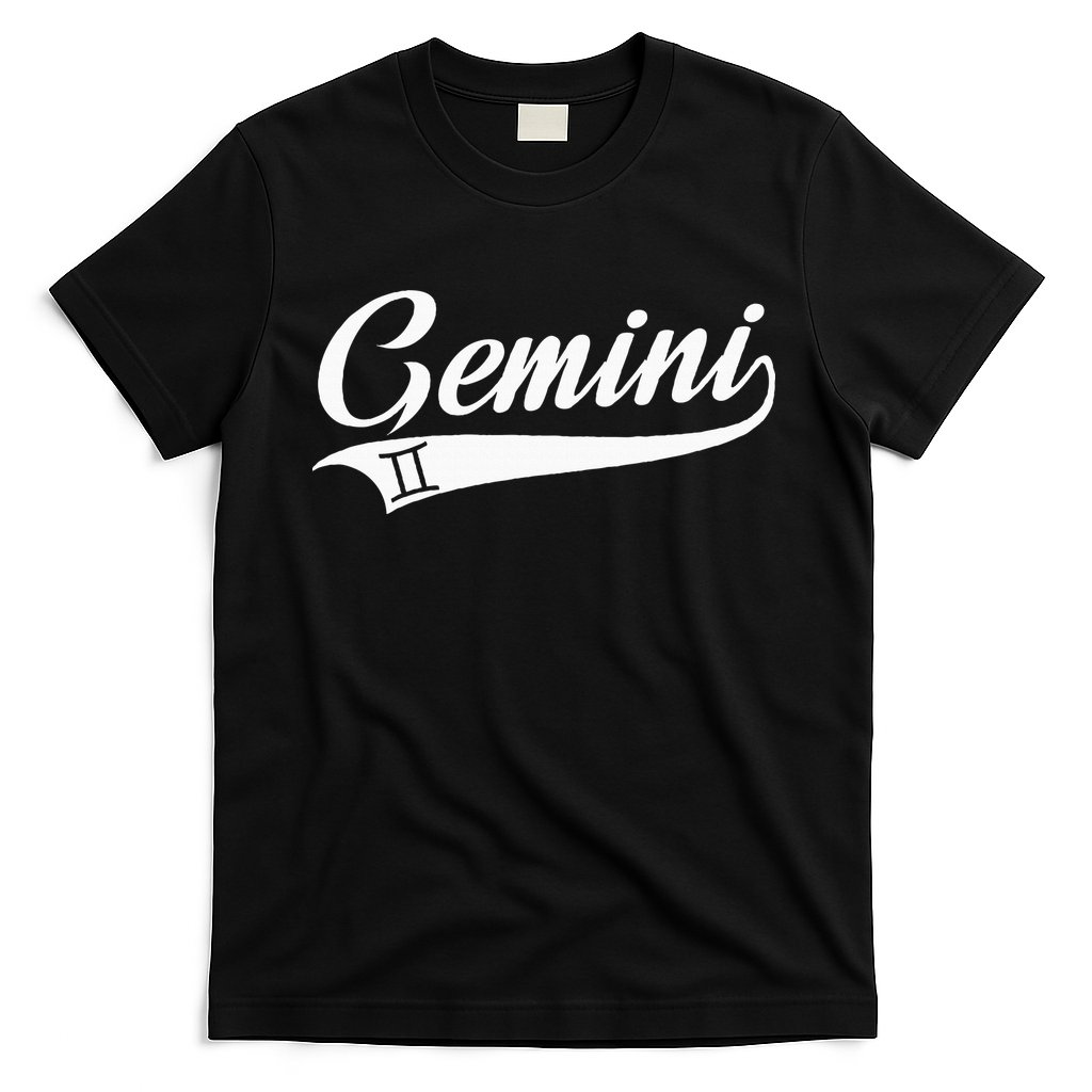 Gemini Zodiac Sign Horoscope Throwback Design Classic T-Shirt