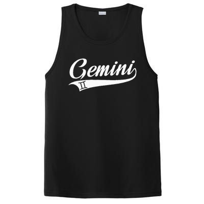 Gemini Zodiac Sign Horoscope Throwback Design Classic PosiCharge Competitor Tank