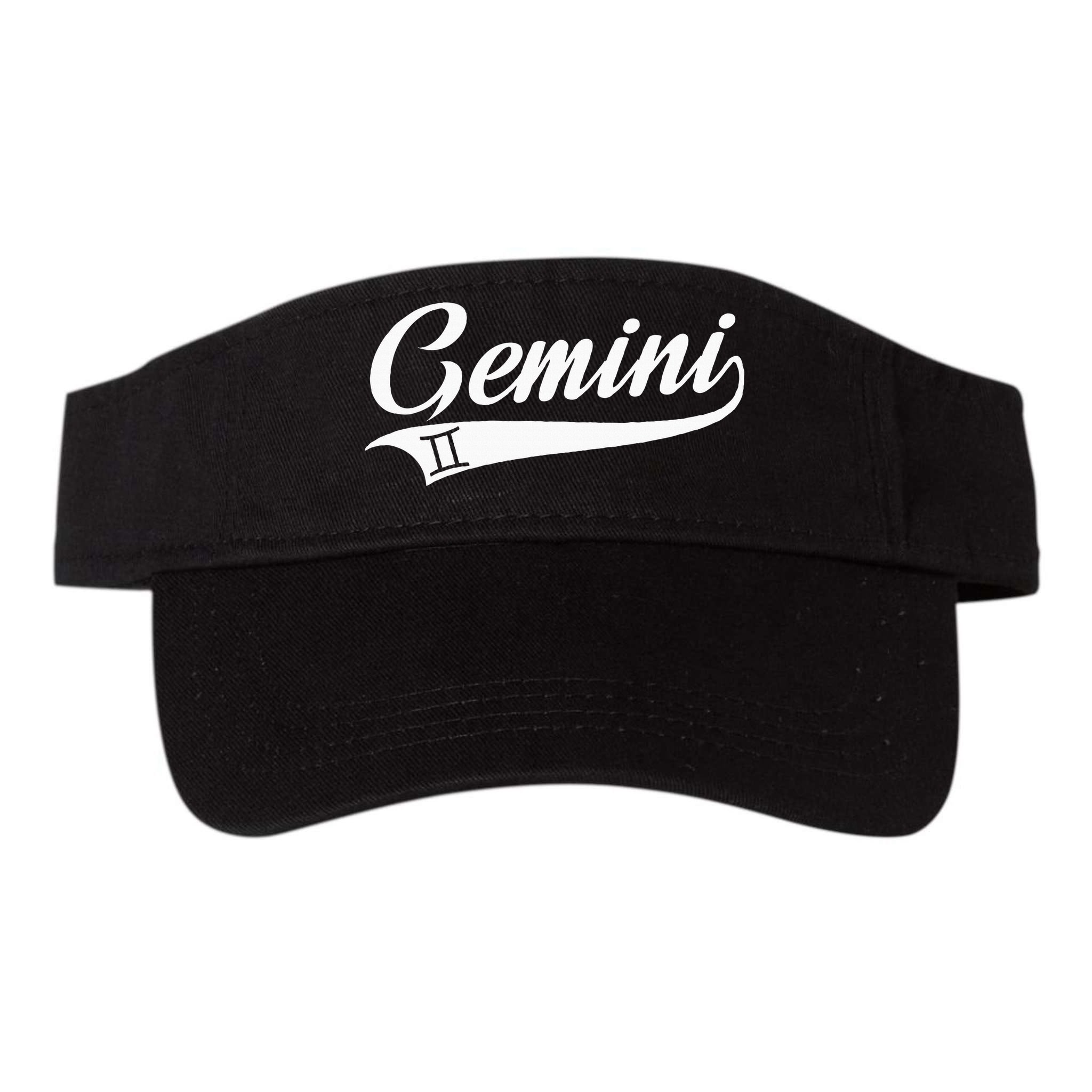 Gemini Zodiac Sign Horoscope Throwback Design Classic Visor