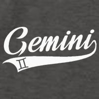Gemini Zodiac Sign Horoscope Throwback Design Classic Vector Backpack