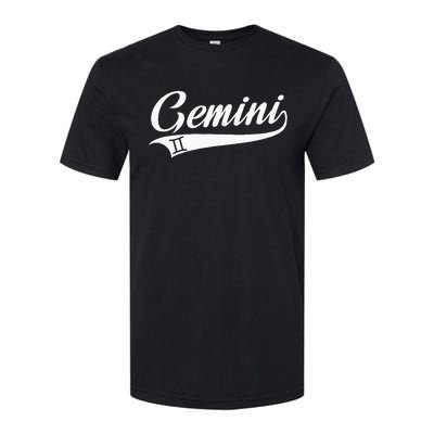 Gemini Zodiac Sign Horoscope Throwback Design Classic Softstyle CVC T-Shirt