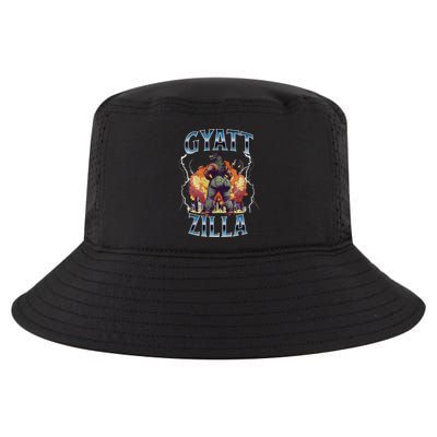 Gyatt Zilla Thic Zilla Meme Gen Z Alpha Cool Comfort Performance Bucket Hat