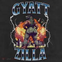 Gyatt Zilla Thic Zilla Meme Gen Z Alpha 25L Jumbo Tote